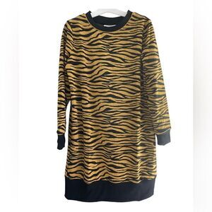 Victor Glemaud x Target Animal Print Dress Long Sleeve
